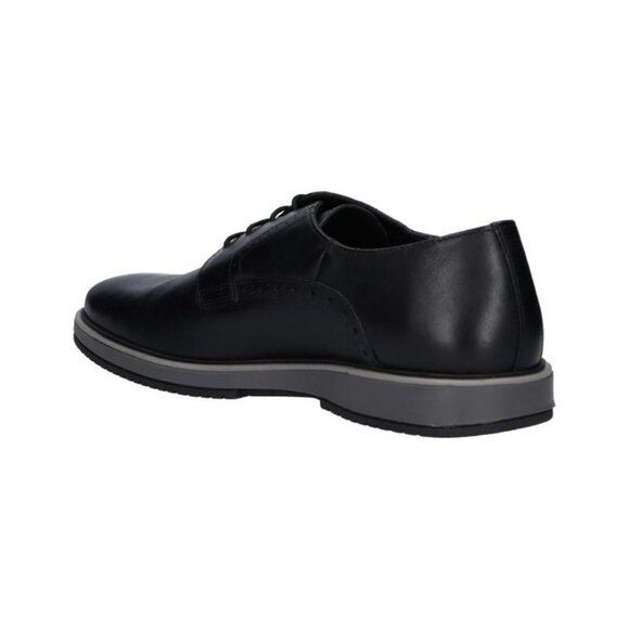 Geox Men's Tyren Tumbled Leather Derby Shoe Oxford - Picture 5 of 7